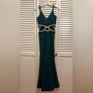 Prom/pageant dress green